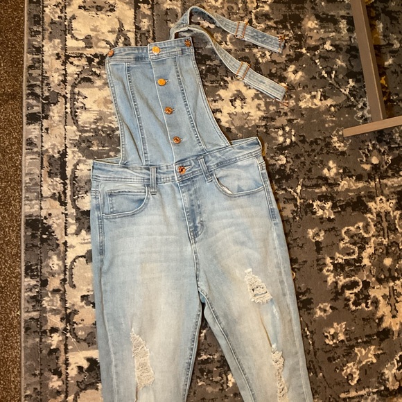 Guess Denim - 💎LANA DEL REY INSPIRED Guess overalls Women’s Aviana Blue Stretch